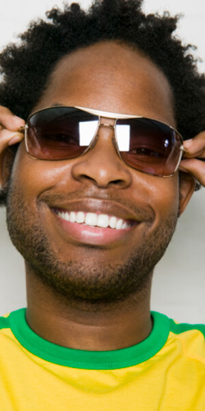 Guy and Girl with Sunglasses